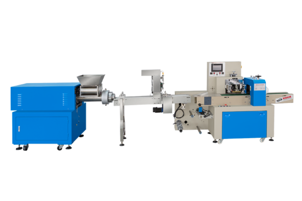 全自動輕泥包裝機(jī)（擠出.切割.包裝）